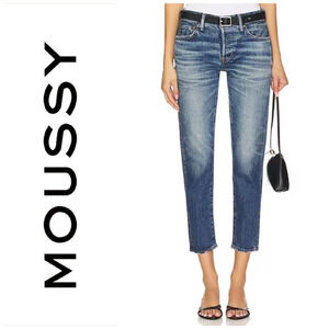 Moussy Vintage Glendale Skinny Jeans Light Wash Sz 25 Japan 025CAC12-2130